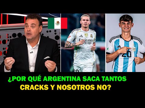 Shocked Mexicans can't believe why Argentina releases so many cracks and Mexico doesn't!