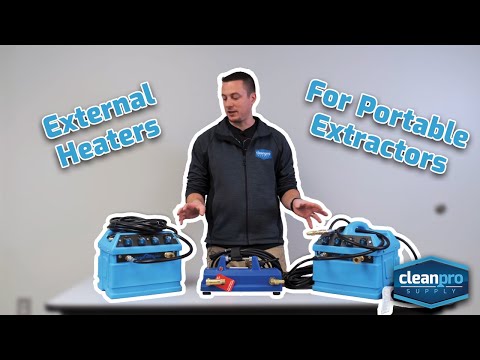 External Heaters - Used in Portable Carpet & Tile Cleaning