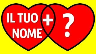 Dimmi Il Tuo Nome, Ti Rivelo Chi è La Tua Anima Gemella