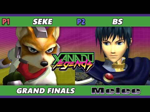 Xanadu Legends GRAND FINALS - BS (Marth) Vs. Seke [L] (Fox) Smash Melee - SSBM