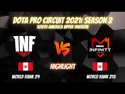 Infamous vs infinity - DPC 2021 Season 2 | South America Upper Division | Dota 2
