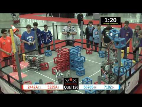 2015 VRC Sci Q198 - 2442A 5225A vs 5678S 7192 - 73 to 50 - VEX Worlds 2015 - Science Division