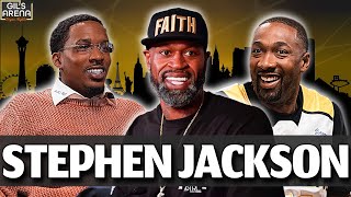 Stephen Jackson Enters Gil&#39;s Arena LIVE In Las Vegas