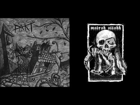 MatraK AttaKK (BE) / Pakt (SLO) – White Male Privilege / Demonom V Bran SPLIT LP, 2019 | VINYL RIP |