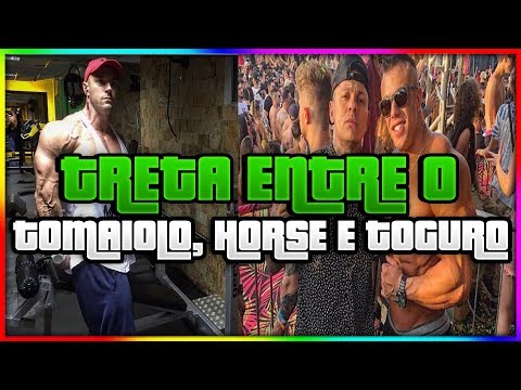 TOGURO E HORSE FAZEM CHACOTA COM CARLOS TOMAIOLO LOGO APÓS O FÁBIO GIGA SER CAMPEÃO