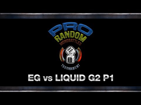 Pro Random Monobattles - G2 P1 - Evil Geniuses vs Team Liquid