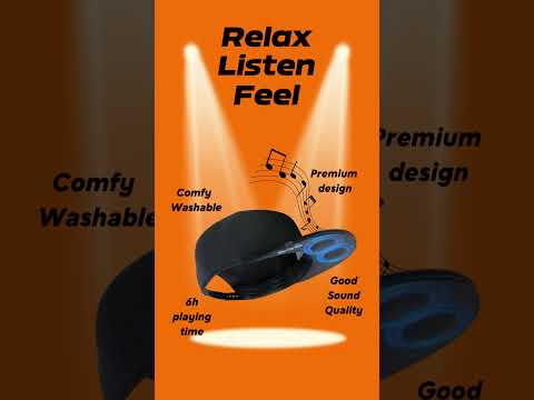 Innovative Tech Wear Brand | Bluetooth Speaker Adjustable Cap YX3 | Worldwide Shipping