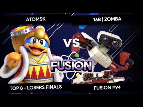 Fusion #94 - Atomsk (King Dedede) vs Zomba (R.O.B.) - Top 8 - Losers Finals