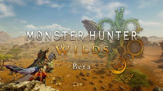 【MHWs】モンハン新作のベータやってみた！ アバター作成、チャタカブラ討伐など 【モンハンワイルズ】