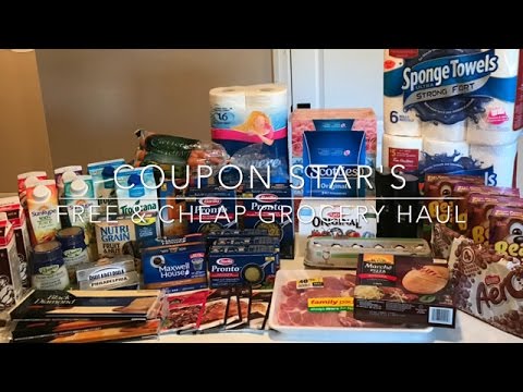 FREE & CHEAP GROCERY HAUL - NOV 11TH 2016 - COUPONING IN CANADA!