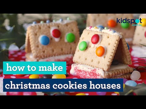 Easy recipe: How to make little cookie houses