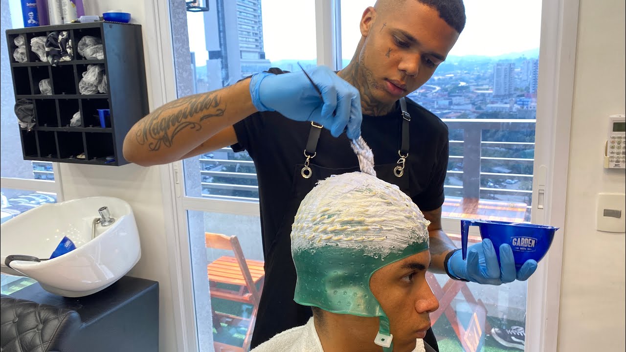 COMO FAZER LUZES  PLATINADA ✔️😱 passo a passo / pro dia a dia