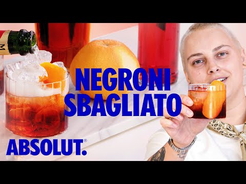 AJ's Perfect Negroni Sbagliato (with prosecco in it) | Absolut Drinks with AJ