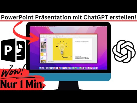KI 🤖 PowerPoint Präsentation mit ChatGPT erstellen in 1 Minute!