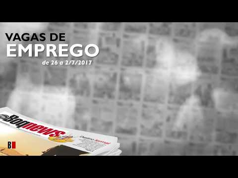 Vagas de Emprego de 26 a 2/7
