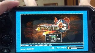 ランポス討伐編 モンハンフロンティアvitaクローズドベータテストに当選
