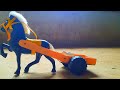 Horse Cart Loading From A Sheep Part2 HowMake Horse Cart From Wood Sticks Mini Projects