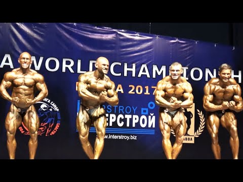 NABBA Worlds 2017 - Men Amateurs Overall