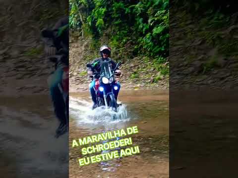 Rio Macaquinho Estrada Rio do Júlio eleita Maravilha de Schroeder SC🏍️ #roadtrip #aventura #motovlog