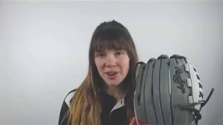 Video thumbnail: Rawlings Heart of the Hide 12.5" Fastpitch Softball Glove: PRO125SB-18GW
