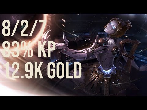 xdtz Orianna Mid vs Lucian KR 11.14 Challenger Replay