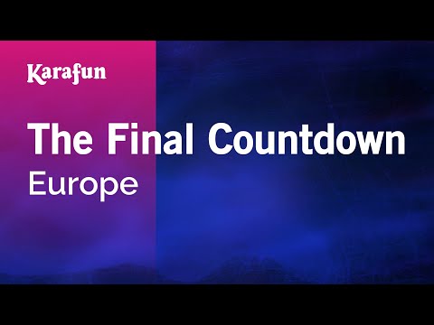 Karaoke The Final Countdown - Europe *