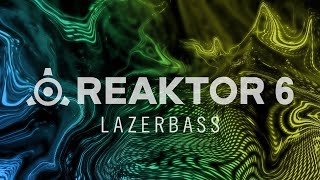 Video thumbnail for Lazerbass | Native Instruments Reaktor Community Library | Free Synth Plugin by Julian Doe