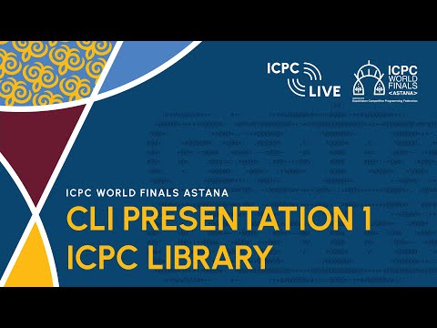 2024 CLI 1 ICPC Library: Nikolay Kalinin; Riku Kawasaki; Suhyun Park;