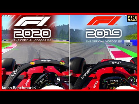 F1 2020 vs F1 2019 | Graphics Comparison | 4K