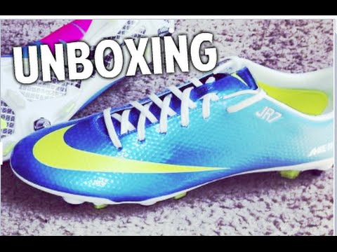 John Reyes - Unboxing Nike Mercurial Vapor IX SG Pro - Neptune Blue/Volt/Blue