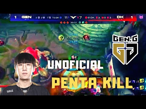 Ruler Unoficial Penta Kill Zeri on LCK - GEN vs DK