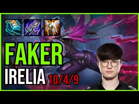 FAKER - IRELIA vs ZOE Mid - KR Grandmaster - Patch 11.5