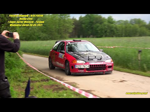 Pasierb Zbigniew /Kret Patryk-Honda Civic-I Super Sprint Mielecki - Targum Wadowice Górne 30-05-2021