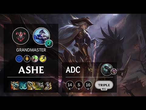 Ashe ADC vs Senna - EUW Grandmaster Patch 11.4