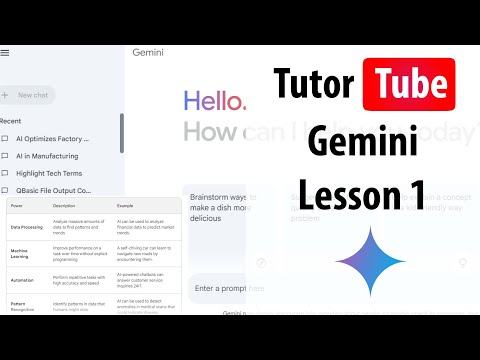 Google Gemini Lesson 1 Accessing Gemini