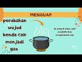 VIDEO PEMBELAJARAN IPAS PERUBAHAN WUJUD BENDA