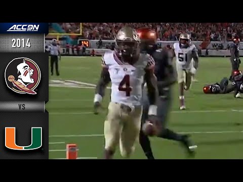 ACC Replay: Florida State vs Miami Football - November 15, 2014