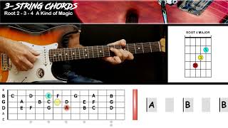A Kind Of Magic - Queen | GUITAR LESSON | 3 String Chords