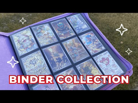 My Pokémon Card Collection after 1 year (Binder Tour)