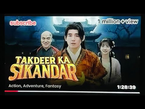 takdeer ka sikandar 😍.  |full episode  | in one rise of the chosen warriors  in hindi dubbed