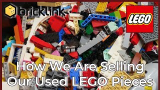 SELLING USED LEGO PIECES!! - Our Process for Cleaning, Sorting, Cataloging, and Uploading Used Parts