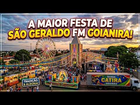 Tradicional festa de São Geraldo em Goianira (preparativos)