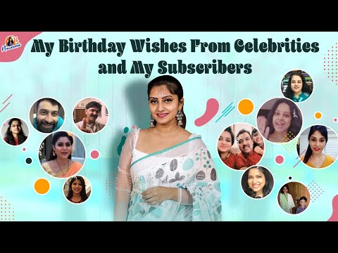 My Birthday Wishes From Celebrities &My Subscribers | Naveena Vlogs | NAVEENA The Ultimate channel