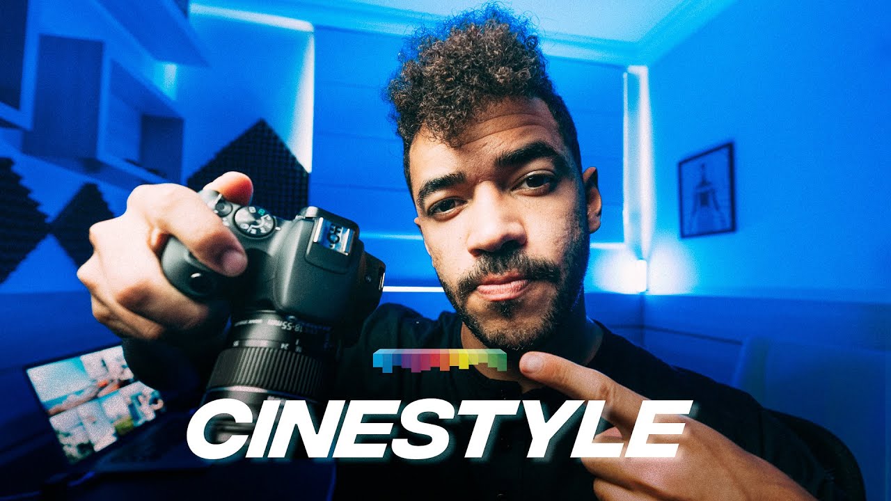 Como INSTALAR o CINESTYLE na CANON SL2 e CANON SL3