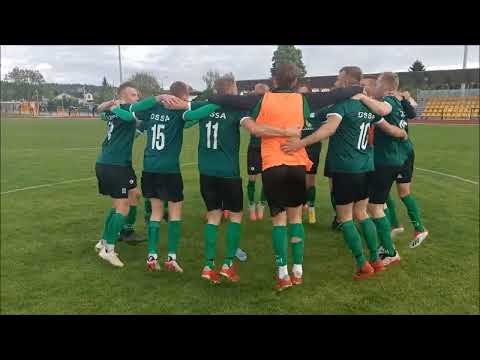 Drwęca Nowe Miasto Lubawskie – Ossa Biskupiec Pomorski 0:1 (0:1), gol i radość po meczu, 22.05.2022
