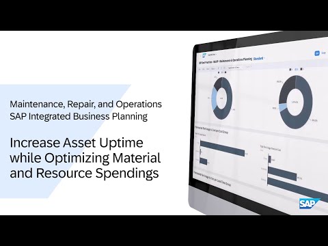 Optimize MRO with SAP Integrated Business Planning, Maintenance, Repair, and Operations