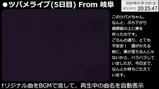 ツバメライブ(５日目)