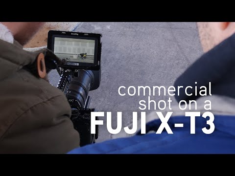 Commercial with FUJI X-T3 and FUJINON MKX Cine lenses