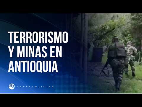 Ataque con explosivos al Ejército en Briceño, Antioquia deja un soldado muerto