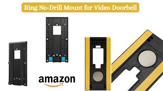 Ring No-Drill Mount – Easy, Damage-Free Install for Ring Video Doorbells